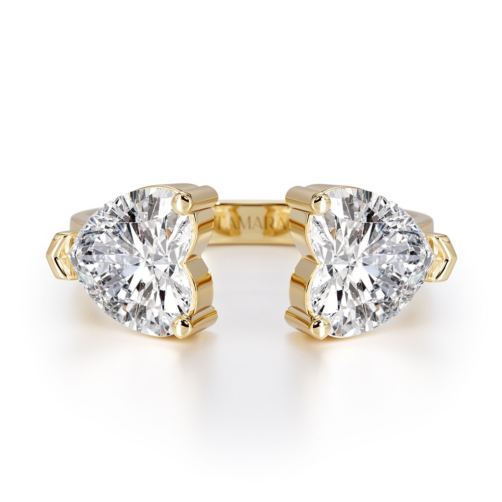 טבעת דאבל לב