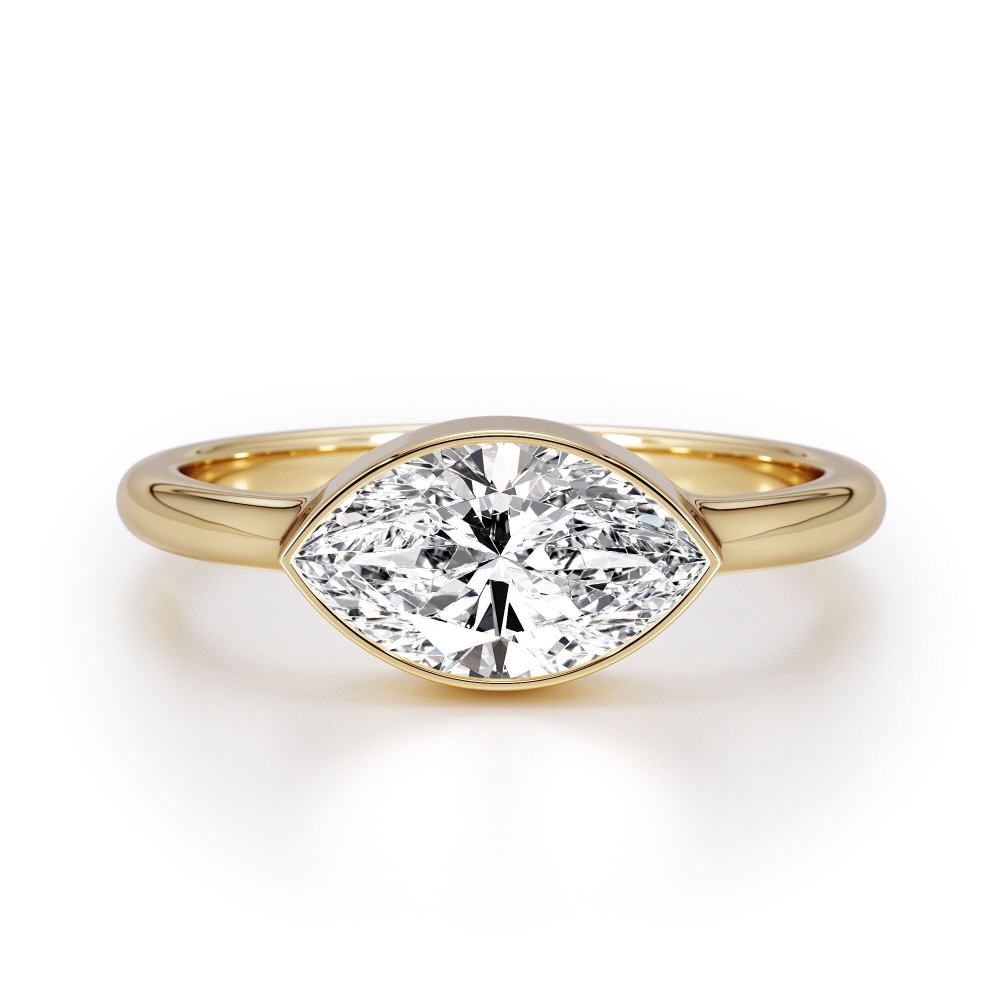 טבעת מרקיזה בכוס