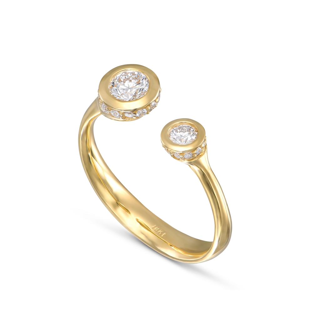 טבעת דאבל עגולות